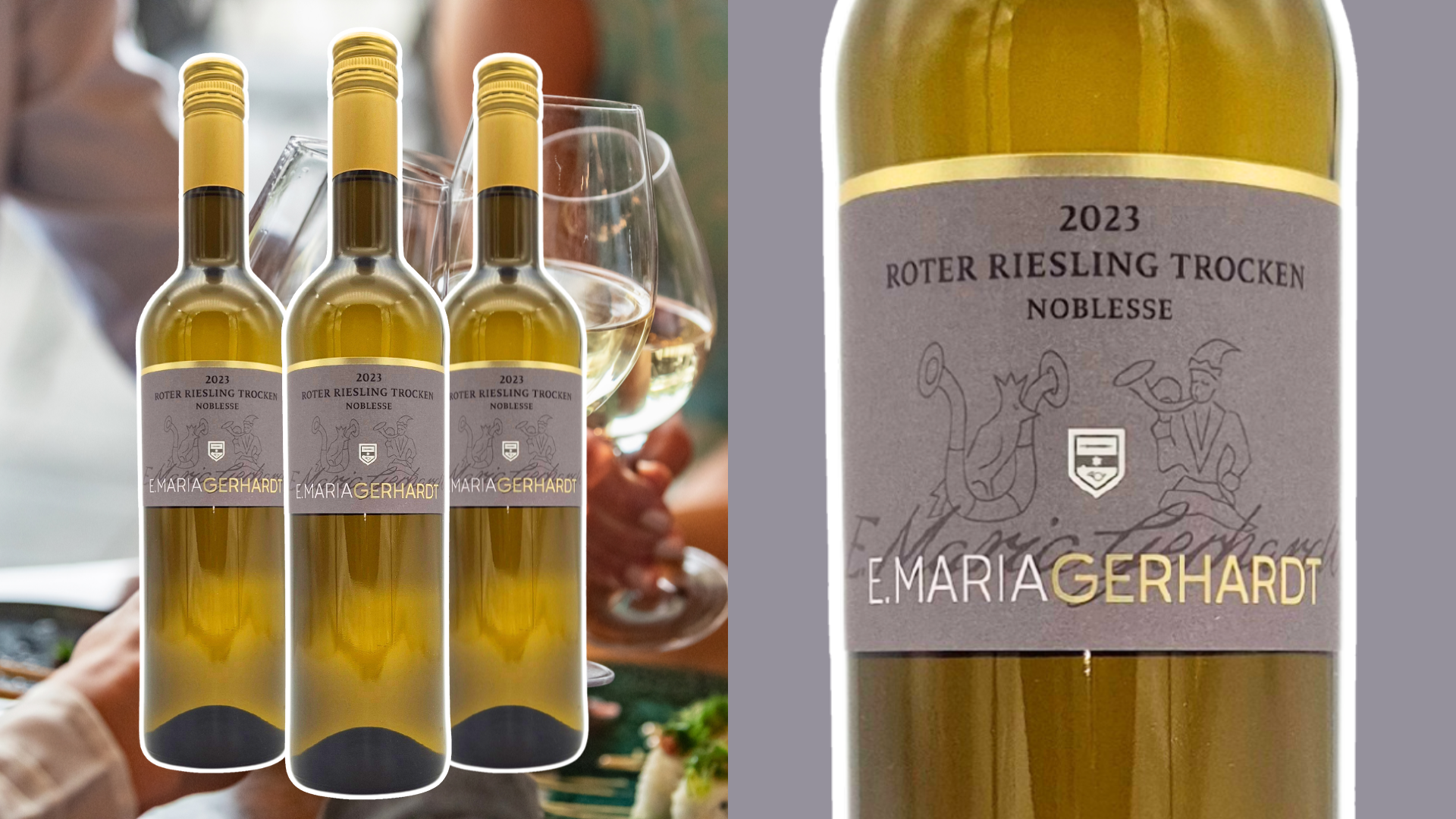Endlich wieder da: Roter Riesling trocken