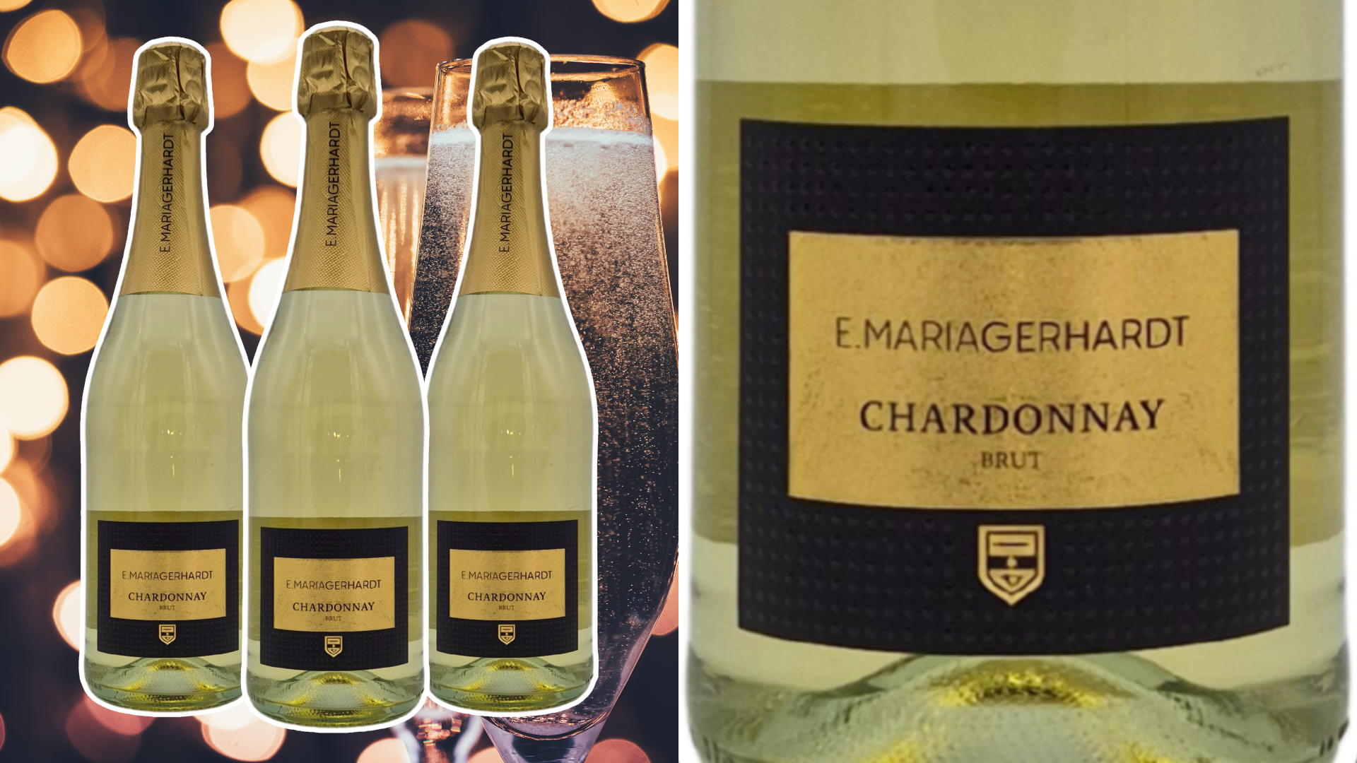 Exklusiv und ganz neu: Chardonnay Sekt
